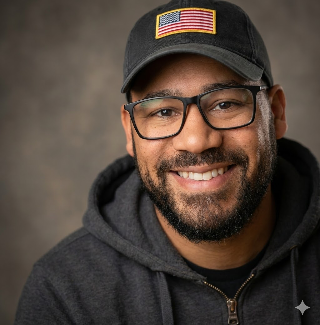 AI-generated styled portrait