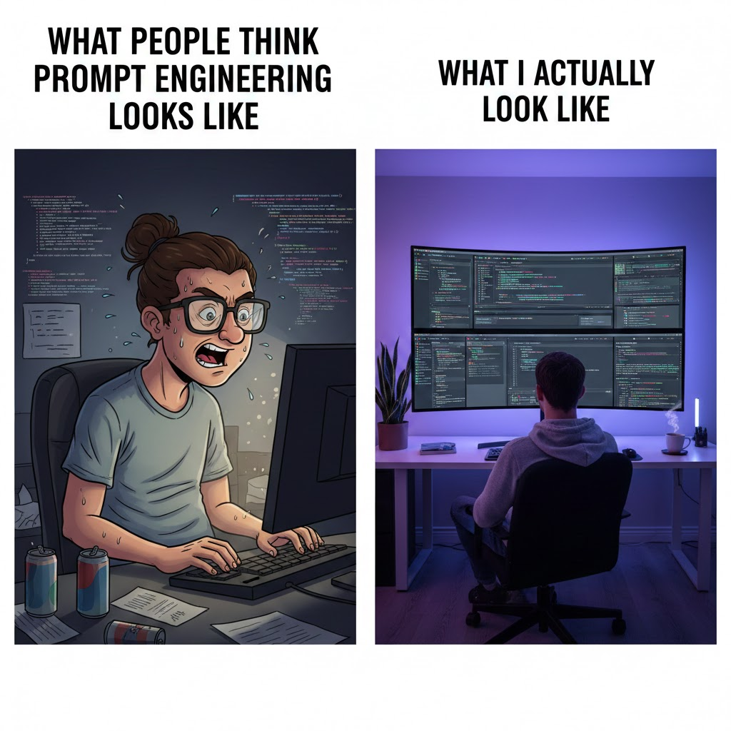 Prompt-only AI generation