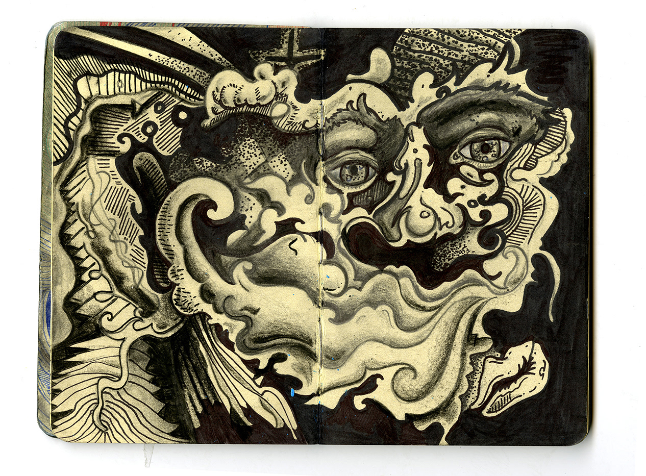 Analog and Digital Doodles by Edgar Andrés Zorrilla