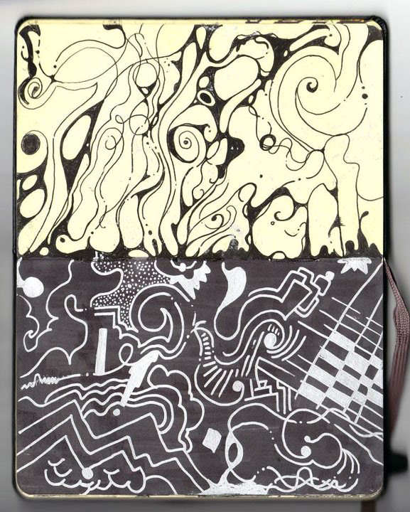 Analog and Digital Doodles by Edgar Andrés Zorrilla