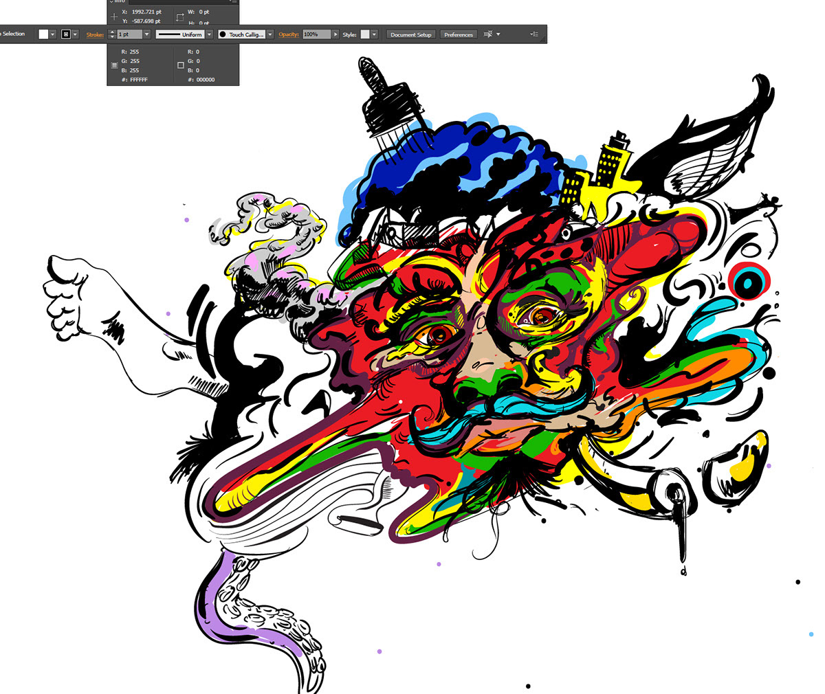 Analog and Digital Doodles by Edgar Andrés Zorrilla