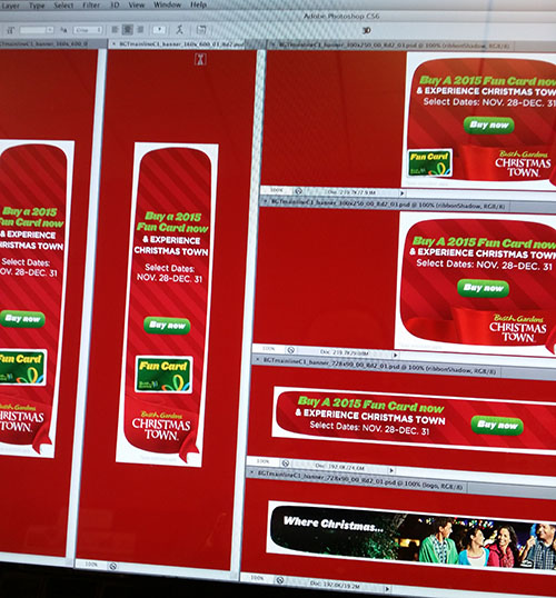 Busch Gardens campaign visual by Edgar Andrés Zorrilla