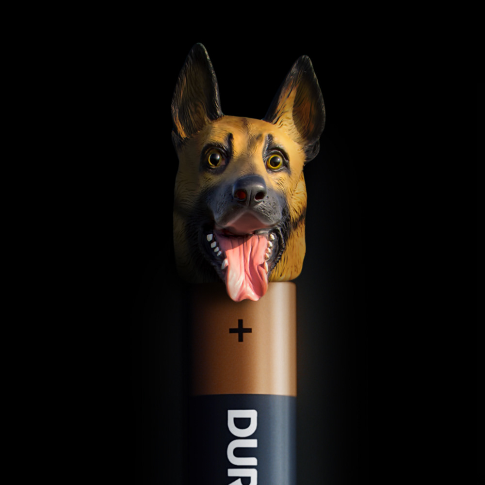 Duracell 2018 social media campaign by Edgar Andrés Zorrilla
