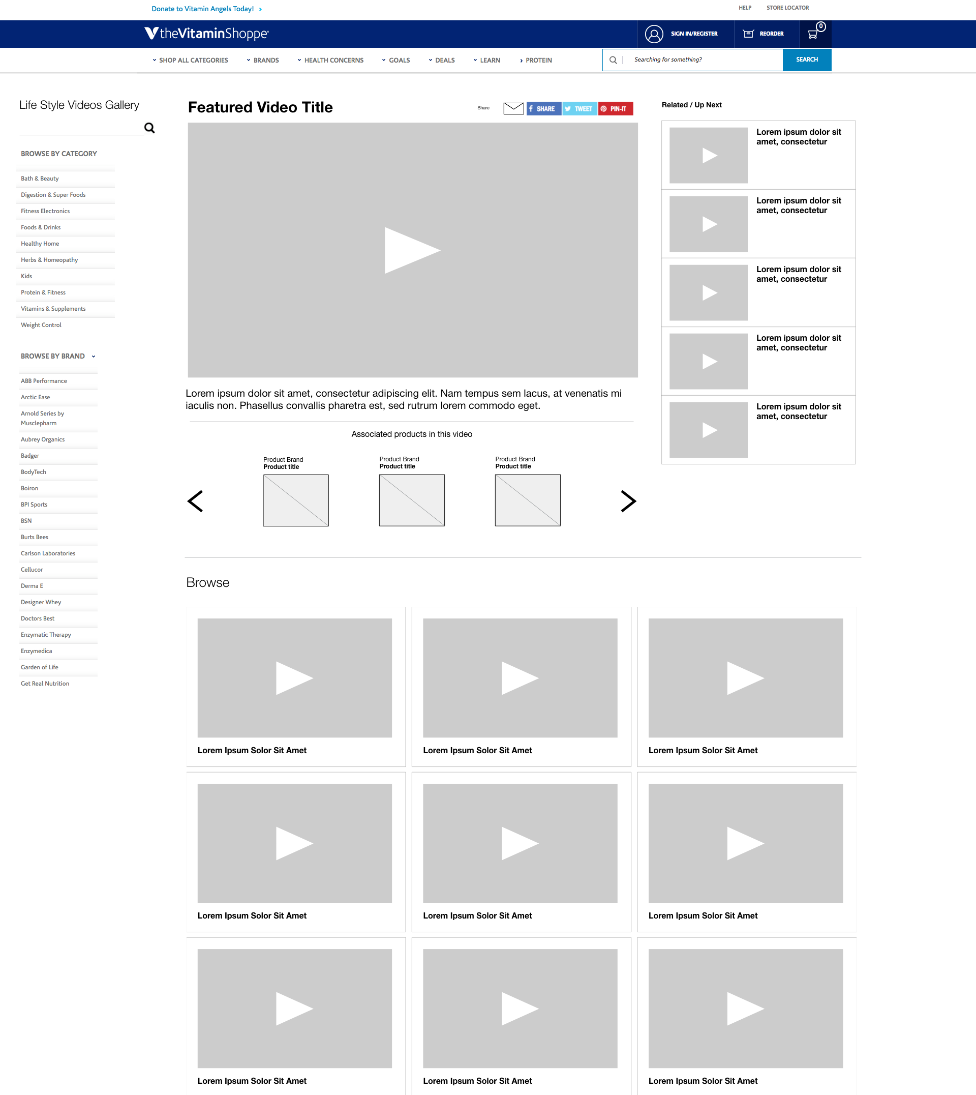 Vitamin Shoppe by Edgar Andrés Zorrilla