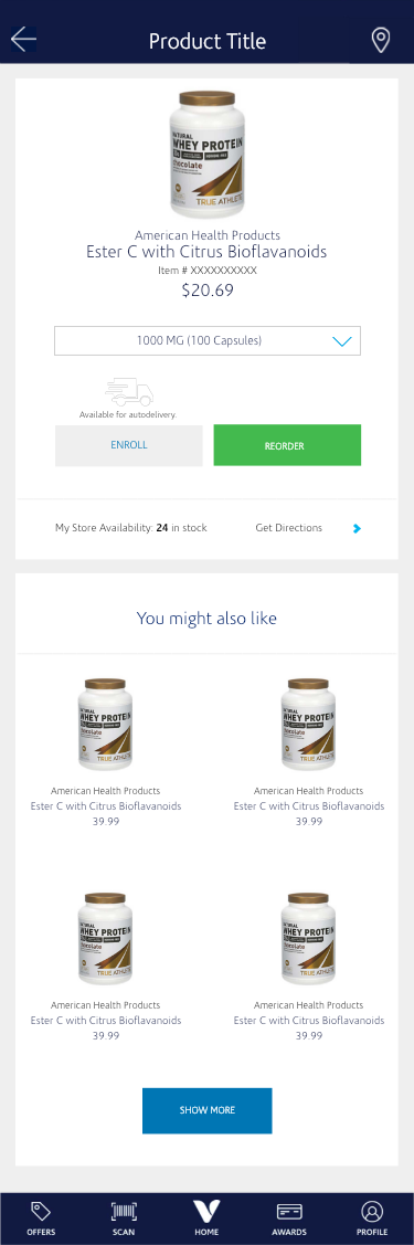 Vitamin Shoppe by Edgar Andrés Zorrilla