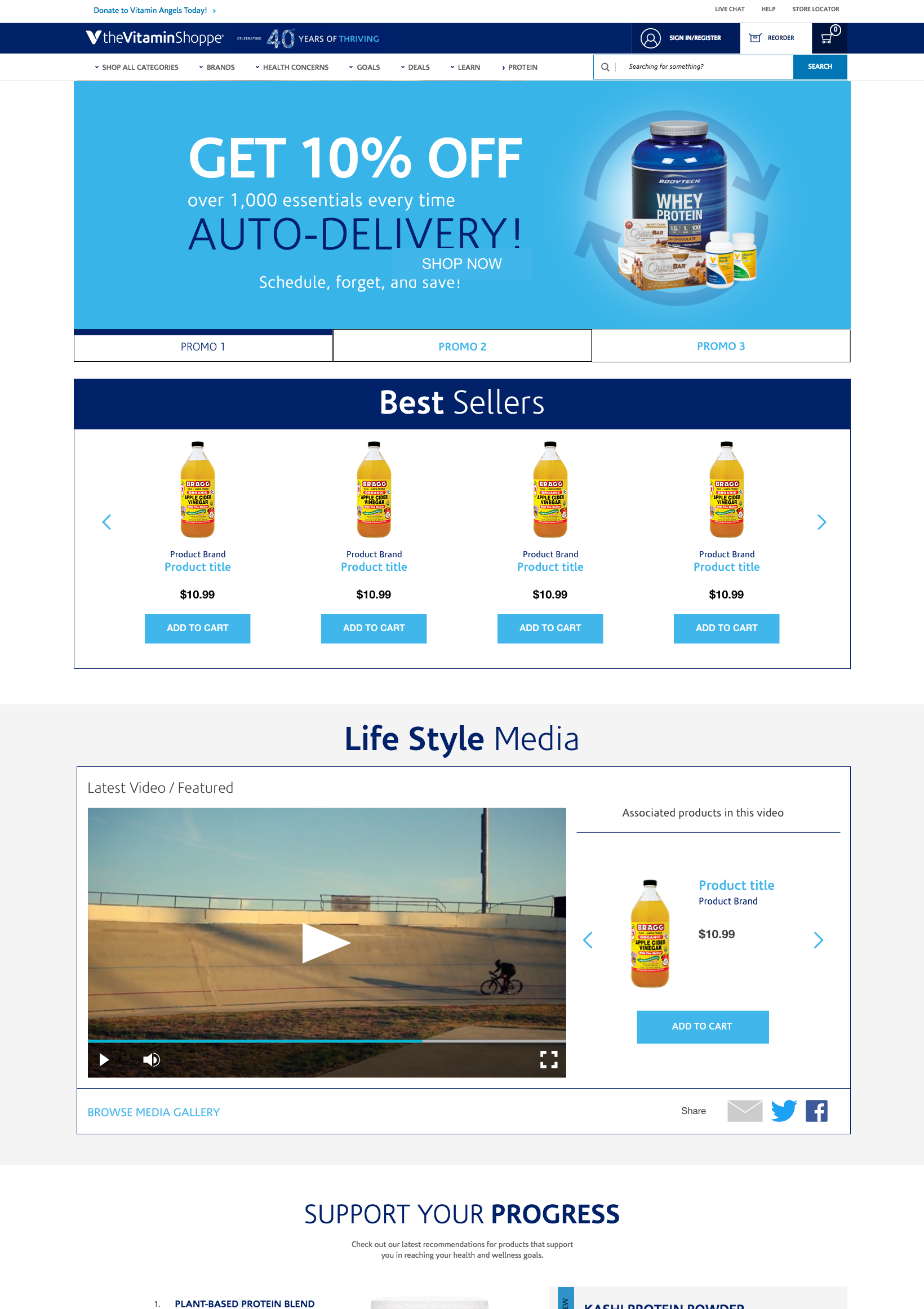 Vitamin Shoppe by Edgar Andrés Zorrilla